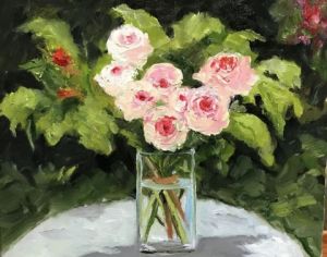 Voir le détail de cette oeuvre:    bouquet de petites roses 